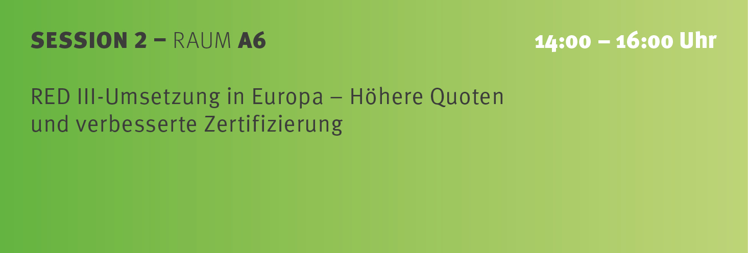 Session 2 Fachkongress Kraftstoffe der Zukunft 2026